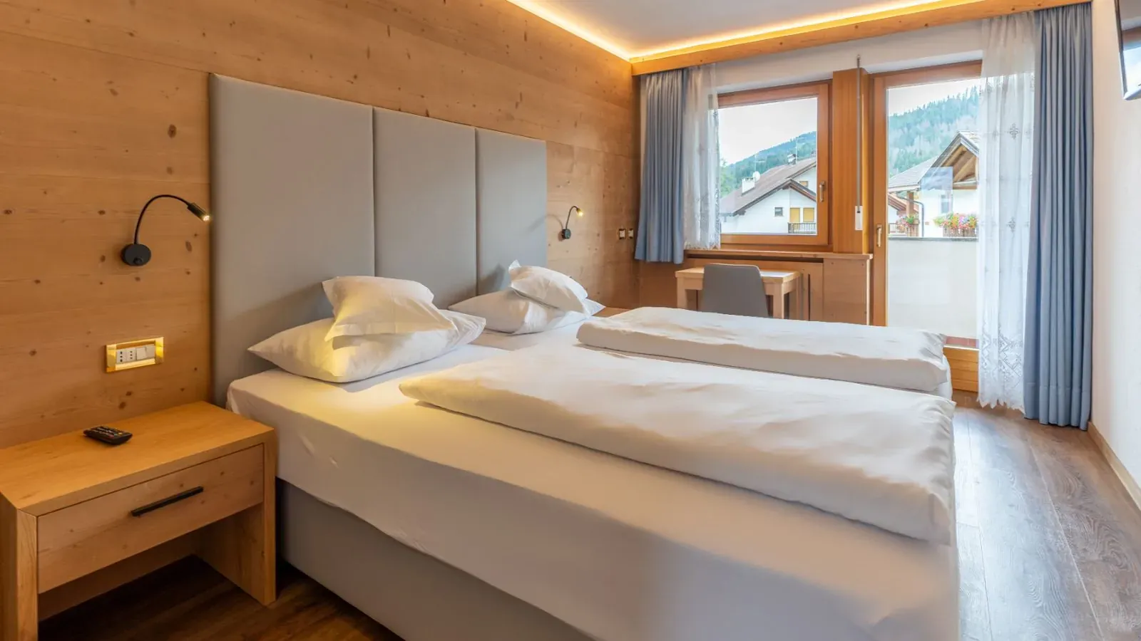 Camera da letto dell'Appartamento Nº1