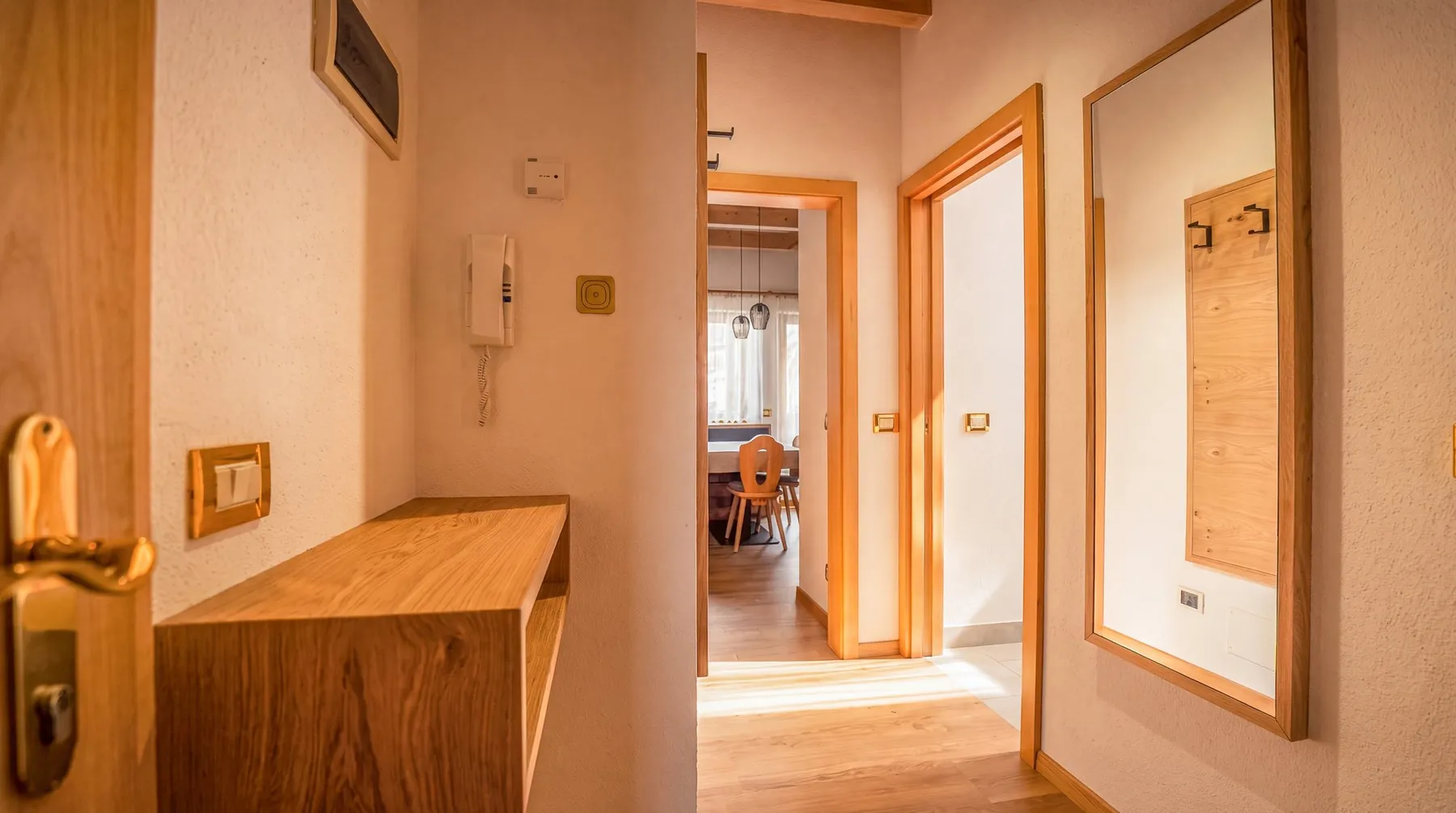 Ingresso e corridoio dell'Appartamento Nº3
