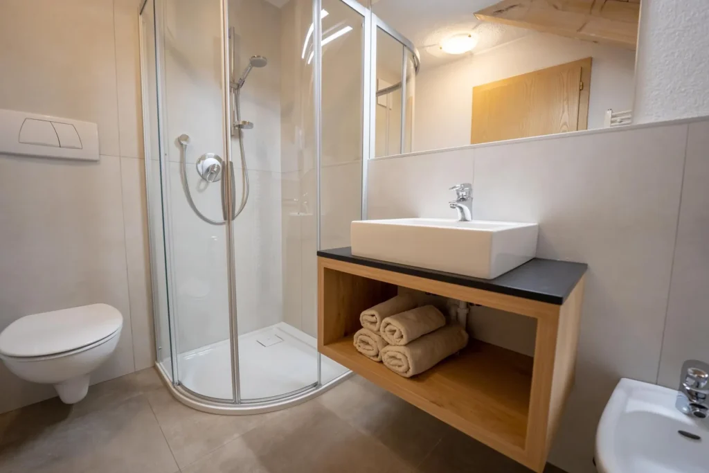Bagno dell'Appartamento Nº4 con doccia